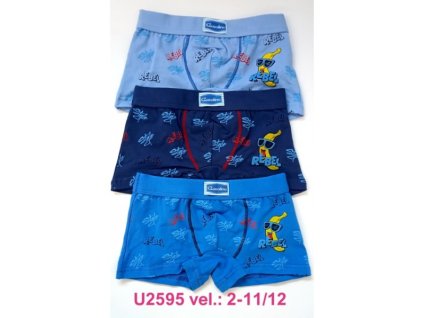 CHLAPČENSKÉ BOXERKY GASOLINE 2595/F v krabičke 1ks