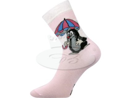 Ponožky Krtko, ružové