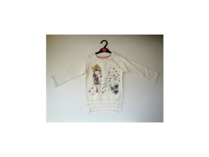 Mikina dievčatko maslová