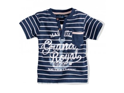 Tričko kotva modrá