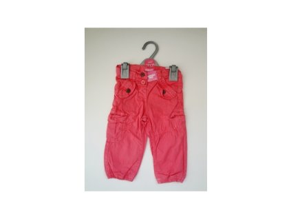 Dievčenské nohavice tm. ružové