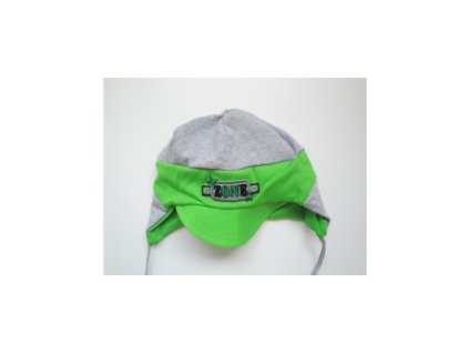 čiapka Zone zeleno- šedá