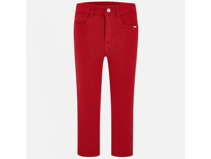 Dievčenské nohavice MAYORAL 511 tmavočervené