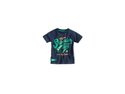 Tričko Crafted modré