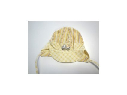 Čiapka autíčko šedá