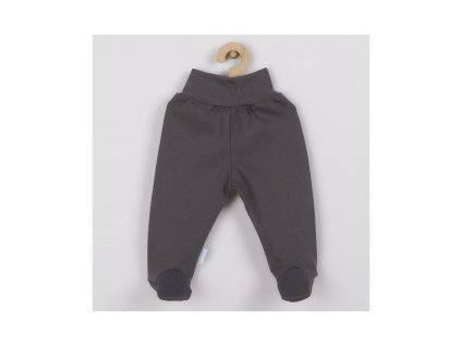 Dojčenské polodupačky New Baby Classic II tmavo sivé