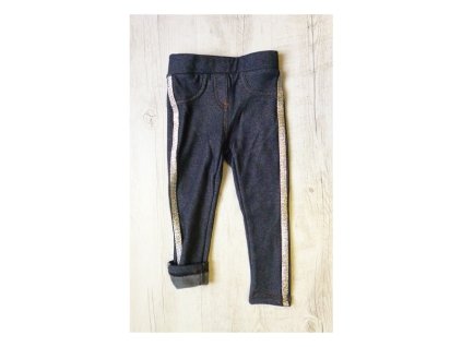 DIEVČENSKÉ TERMO LEGÍNY S KOŽÚŠKOM RIFLOVÉ