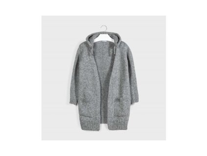 Dievčenský sveter kardigan MAYORAL 7334 šedý
