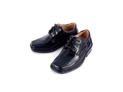 Chlapčenské slávnostné topánky čierne