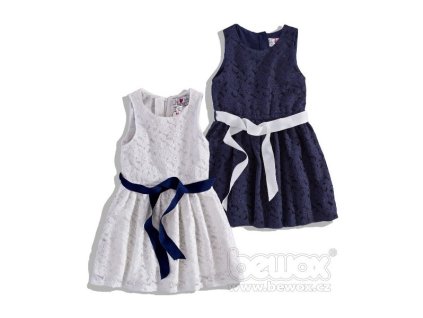 Šaty krajkové bielé