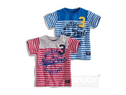 Tričko pásikavé červené