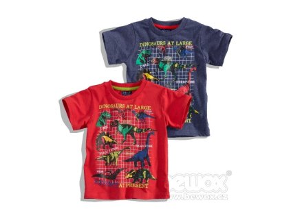 Tričko modré DINOSAURS