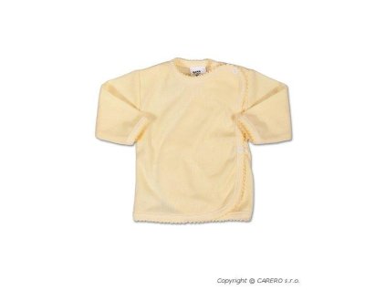 Košieľka na zapínanie sv.žltá