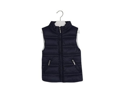 Dievčenská vesta modrá MAYORAL 4427