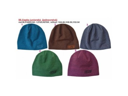 Čiapka tyrkysová  farba č.1