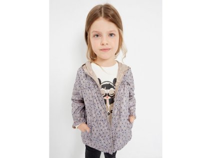Dievčenská vetrovka s kapucňou obojstranná MAYORAL 3444