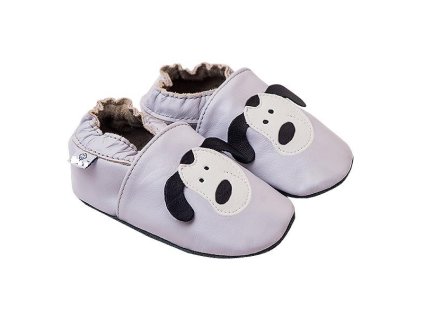 Kožené capačky - psík