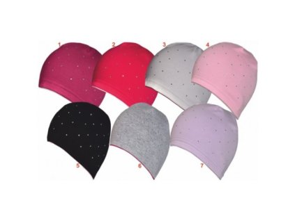 Dievčenká detská jarná čiapka