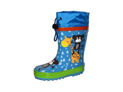 Detské gumáky modré opica