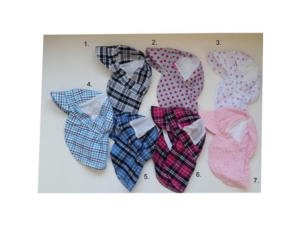 Repal detská šiltovka so zásterou - legionárka