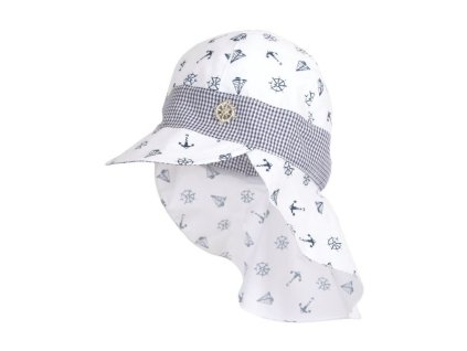 Chlapčenská šiltovka námorník so zásterou