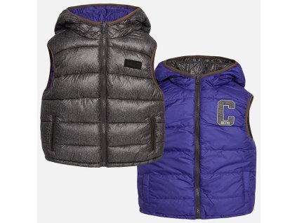 Obojstranná vesta MAYORAL 7433 modrá