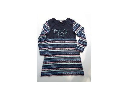 Dievčenské šaty modré - tunika