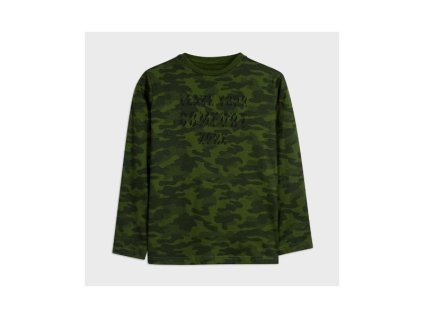 Chlapčenské tričko MAYORAL 7046 tmavé army