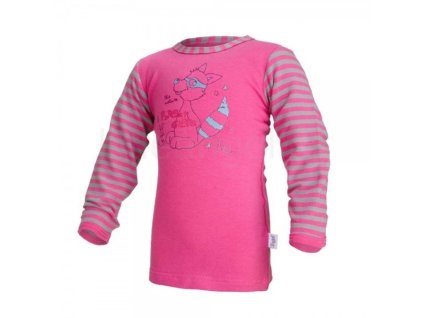 Tričko smyk DR MÝVAL Outlast®  malinová