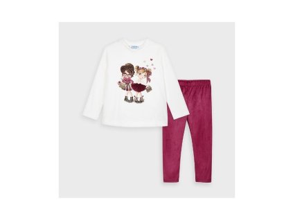 Dievčenské tričko MAYORAL 4063 staroružové