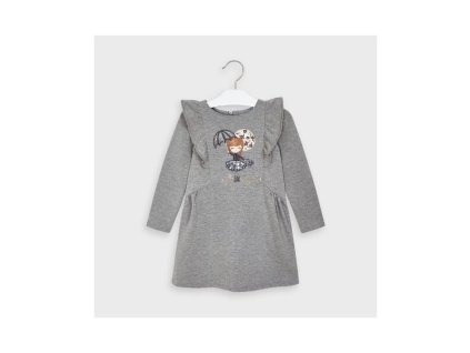 Dievčenské šaty MAYORAL 4982 šedé