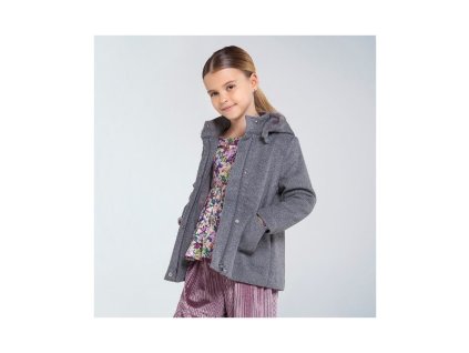 Dievčenský kabát MAYORAL 7408 šedý
