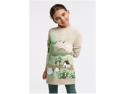 Dievčenské pletené šaty - tunika Mayoral 4965