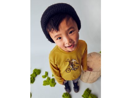 Chlapčenské tričko MAYORAL 4087 horčicové