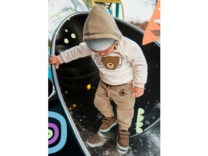 Chlapčenské teplákové nohavice MAYORAL 2504 béžové