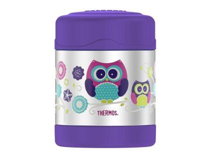Detská termoska na jedlo (Varianta sova, Objem 0,29)
