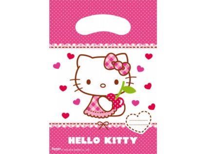 Party tašky HELLO KITTY  6ks/bal.