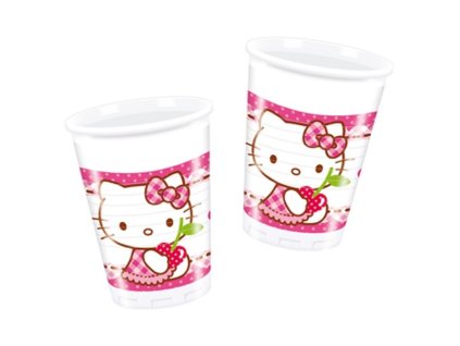 Pohár  HELLO KITTY  200ml , 10ks