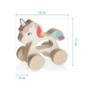 Dřevěný jezdící jednorožec, Unicorn