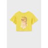 Dievčenské tričko MAYORAL 6051 žlté