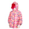Šuštiaková bunda s kapucňou, pestrofarebná