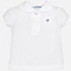 Dievčenské polo tričko MAYORAL 1120 biela