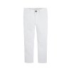 Elastické nohavice MAYORAL biele