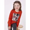 Dievčenské tričko Mayoral 4014 červené
