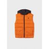 Obojstranná vesta MAYORAL 7389 oranžovo - čierna