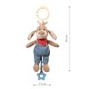 BABYONO Hračka hudobná na C krúžku Psík záhradník 0m+ E