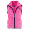Dievčenská vesta so stojacím golierom, Pidilidi, PD1140 03, ružová