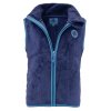 Detská vesta so stojacím golierom, Pidilidi, PD1140 35, tmavomodrá