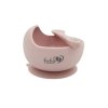 BABY 01137 Silikónová miska s prísavkou a lyžičkou Rose a