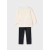 Dievčenská súprava legín a mikiny s plyšovým medvedíkom Mayoral 4727,